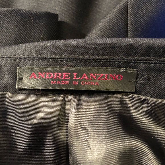 ANDRE LANZINO Pure Virgin Wool Jacket - Picture 11 of 15